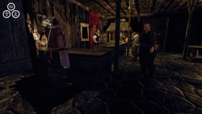 L'interno del 'Corsaro Nero'