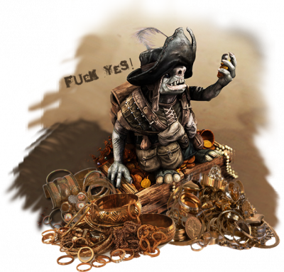 Jaffar ricoperto d'oro